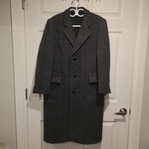 Elegant Charcoal Trench Coat (Men And Women)